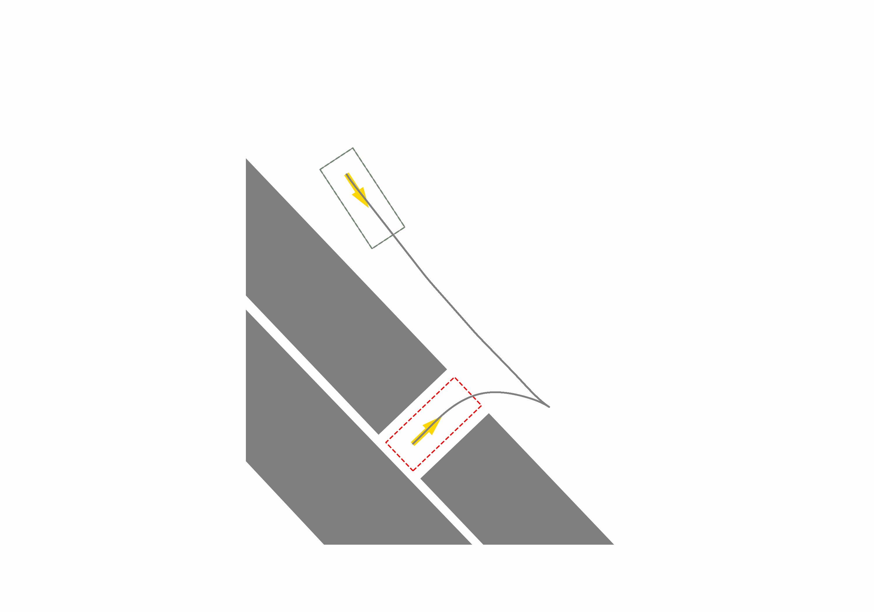 Animated parking process for Automated Valet Parking Case 2.